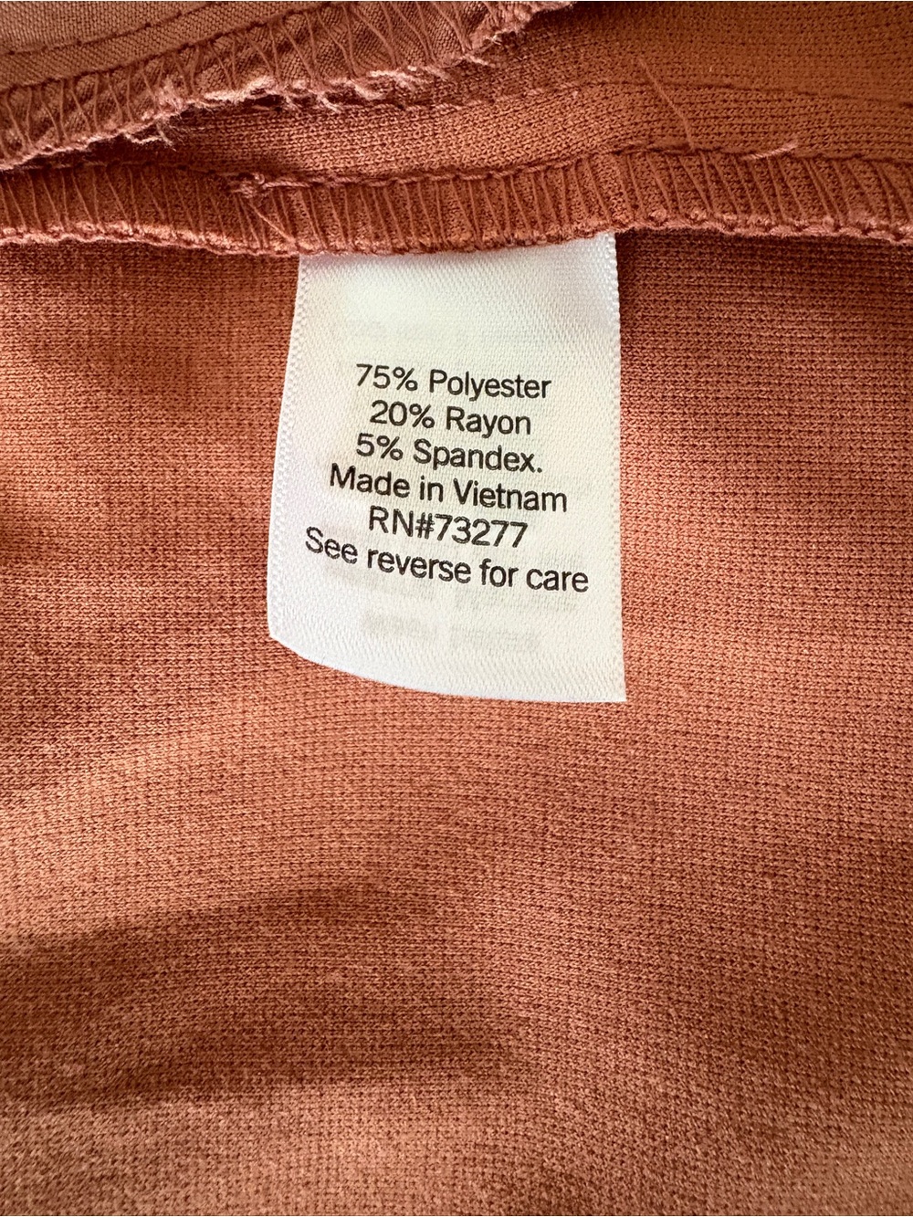 Nine West Rust Orange Single Button Blazer Jacket Size XS - Picture 5 of 7